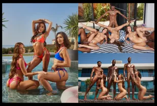 進行激烈的3大黑雞巴群交 瓦娜·芭鐸, 瑪麗·羅克, 賈迪莉卡