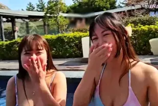 FC2PPV-4534872 巨乳姐妹夾攻三人混戰狂浪不止