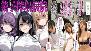 STCVS-024 【精子提取醫院】與辣妹護士的性行為。有男朋友的不良護士出軌。精神病護士性行為。每天被三個可怕的護士提取精子的性生活！！ 素人