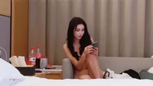 約性感韓國小姐也體驗一把異國風情