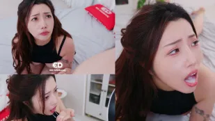 EDmosaic 獸醫琪琪叫了4個大屌前男友來滿足她的前任癖，喜歡一次被3根包圍、再輪流射在她的嘴裡