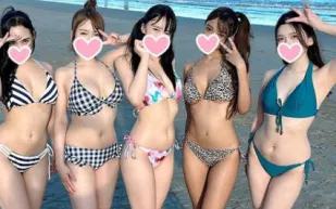 FC2PPV-4534869 南島性愛愛好女陰美女6洞VS6肉棒