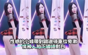 kbj-23071454 性感的小姐帶到路邊停車位旁激情被人拍下國語對白
