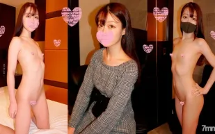 FC2PPV-2345920 胸部嬌小22歲的冷艷美女